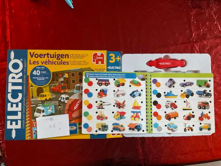 Jumbo Electro Voertuigen - Leerzaam spel, Kinderen en Baby's, Speelgoed | Educatief en Creatief, Gebruikt, Puzzelen, Met licht