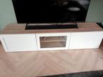 Gaaf tv meubel Besta met glazen ruitje ikea, Ophalen, 150 tot 200 cm, Zo goed als nieuw, Minder dan 100 cm