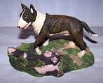 Prachtig beeldje Engelse Bull Terrier. Nieuwstaat., Ophalen of Verzenden, Zo goed als nieuw, Dier