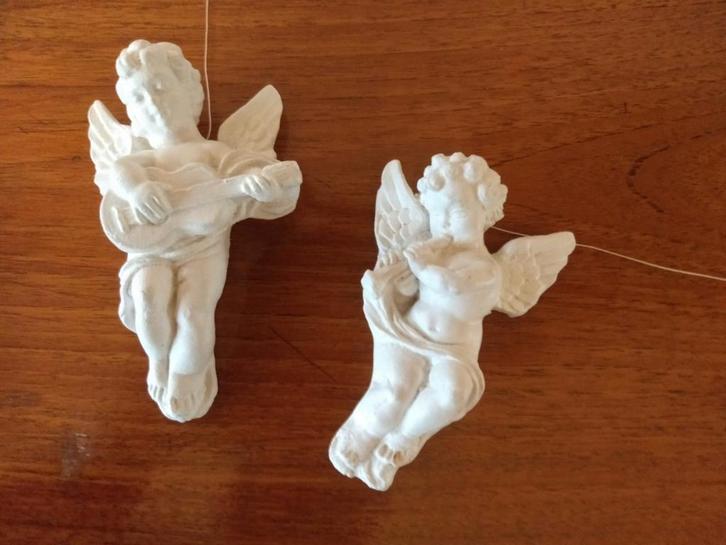 Kerst vier muziek engelen lees omschrijving, Diversen, Kerst, Ophalen of Verzenden