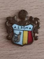Vintage emaille plaatje/speldje A.S. Roma, Verzamelen, Speldjes, Pins en Buttons, Ophalen of Verzenden, Zo goed als nieuw, Sport
