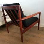 Vintage PJ56 fauteuil stoel Grete Jalk P. Jeppesen Deens, Huis en Inrichting, Fauteuils, Ophalen, Gebruikt, Nvt, Nvt