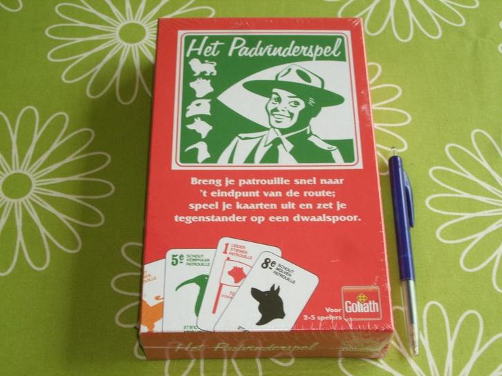 Nieuw in seal: Het padvinderspel, Hobby en Vrije tijd, Gezelschapsspellen | Kaartspellen, Nieuw, Een of twee spelers, Drie of vier spelers