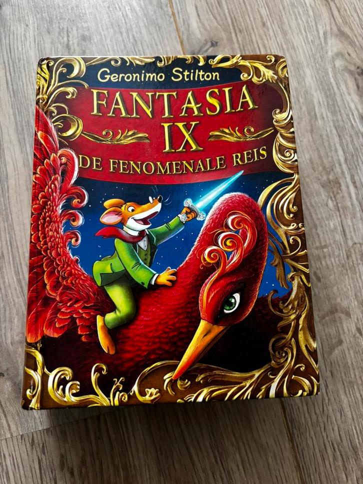 Boek Geronimo Stilton Fantasia IX; de fenomenale reis, Boeken, Fantasy, Zo goed als nieuw, Ophalen of Verzenden