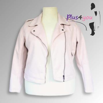30488 Zgan Roze bikerjasje  mt 44  J08 beschikbaar voor biedingen