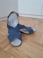 Hush Puppies leren blauwe sandalen maat 39 nieuw, Blauw, Nieuw, Hush Puppies, Sandalen of Muiltjes