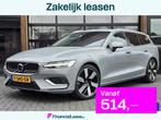 VOLVO V60 2.0 T6 PLUG-IN HYBRID AWD LONG RANGE 399PK ACC BTW, Auto's, Automaat, Stof, Gebruikt, Vierwielaandrijving