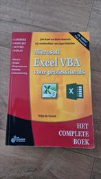 Wim de Groot - Excel VBA voor professionals, Ophalen of Verzenden, Gelezen, Wim de Groot