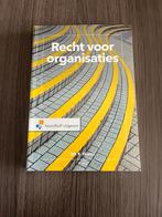 Robert Westra - Recht voor organisaties, Boeken, Ophalen of Verzenden, Zo goed als nieuw, Robert Westra