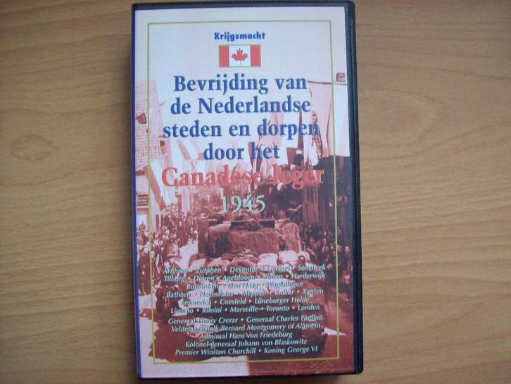 Bevrijding van de Ned. Steden...Canadese Leger (Folie!) CAFU, Cd's en Dvd's, VHS | Documentaire, Tv en Muziek, Nieuw in verpakking