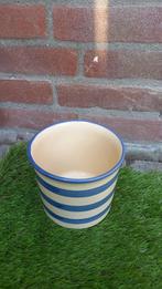 Bloempot, Gebruikt, Rond, Ophalen of Verzenden, Minder dan 25 cm