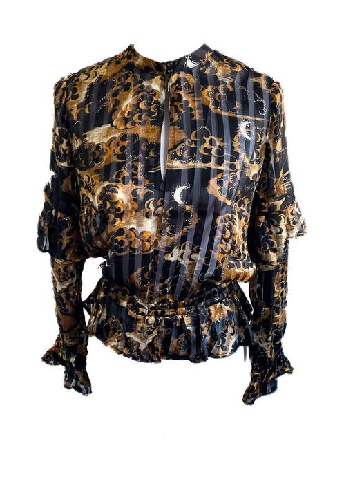 Mooie top van Maison Scotch XS, Kleding | Dames, Tops, Zo goed als nieuw, Maat 34 (XS) of kleiner, Overige kleuren, Lange mouw
