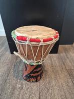 Prachtig mooie djembe met fraaie details - Afrika, Ophalen of Verzenden, Gebruikt, Trommel