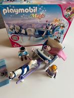 Playmobil Magic 9474 koninklijk paar met slee, Kinderen en Baby's, Speelgoed | Playmobil, Ophalen of Verzenden, Zo goed als nieuw