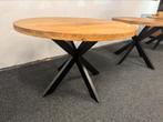 Ronde tafels van mangohout 120cm nu 175,-, Ophalen, Industrieweg 25, 100 tot 150 cm, Rj