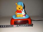 Disney winny de phoe klok  en wekkertje met lampje Vintage, Ophalen of Verzenden, Gebruikt, Digitaal, Wekker of Tafelklok