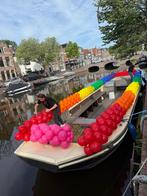 Rondvaartboot / terrasboot/platbodem /groepen, Watersport en Boten, Sloepen, Ophalen, 10 tot 30 pk, Gebruikt, Staal