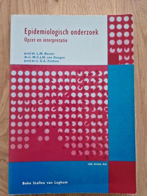 L.M. Bouter - Epidemiologisch onderzoek, Boeken, Wetenschap, Gelezen, Ophalen of Verzenden