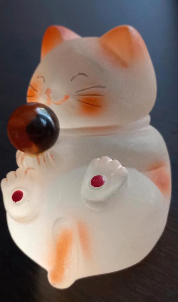 Geluksbrenger Japanse gelukskat beeldje, Verzamelen, Beelden en Beeldjes, Ophalen of Verzenden