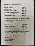 Kwaliteit hoeft niet duur te zijn., Diensten en Vakmensen, Dieren | Honden | Verzorging, Oppas en Les, Trimmen of Verzorging