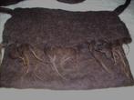 handgevilte tas schapenwol vilt tas schapen wol, Sieraden, Tassen en Uiterlijk, Ophalen of Verzenden, Nieuw, Bruin, Handtas