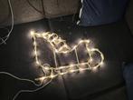 Kerstverlichting kerstman slee, Diversen, Kerst, Ophalen of Verzenden, Nieuw