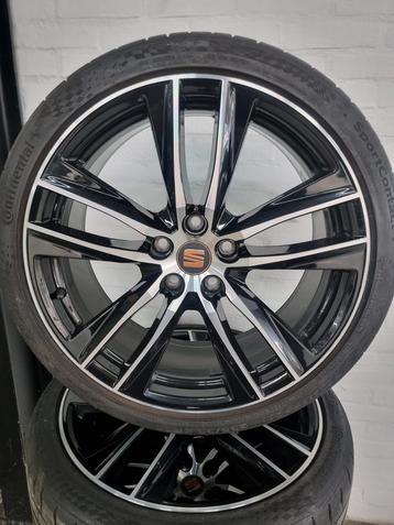 ZGAN Orig. 19" Seat Leon Cupra velgen, 7 mm Continental zome beschikbaar voor biedingen
