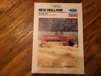 Tractor folder New Holland opraappersen 565 570 575, Boeken, Ophalen of Verzenden, Zo goed als nieuw