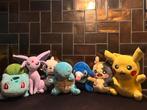 6 echte Pokemon knuffels (20cm) + 1 gratis (niet echt), Ophalen of Verzenden, Zo goed als nieuw, Overige typen