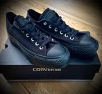 Maat 39,5 Sneakers Converse zwart plateau schoenen gympen, Nieuw, Converse, Sneakers of Gympen, Zwart