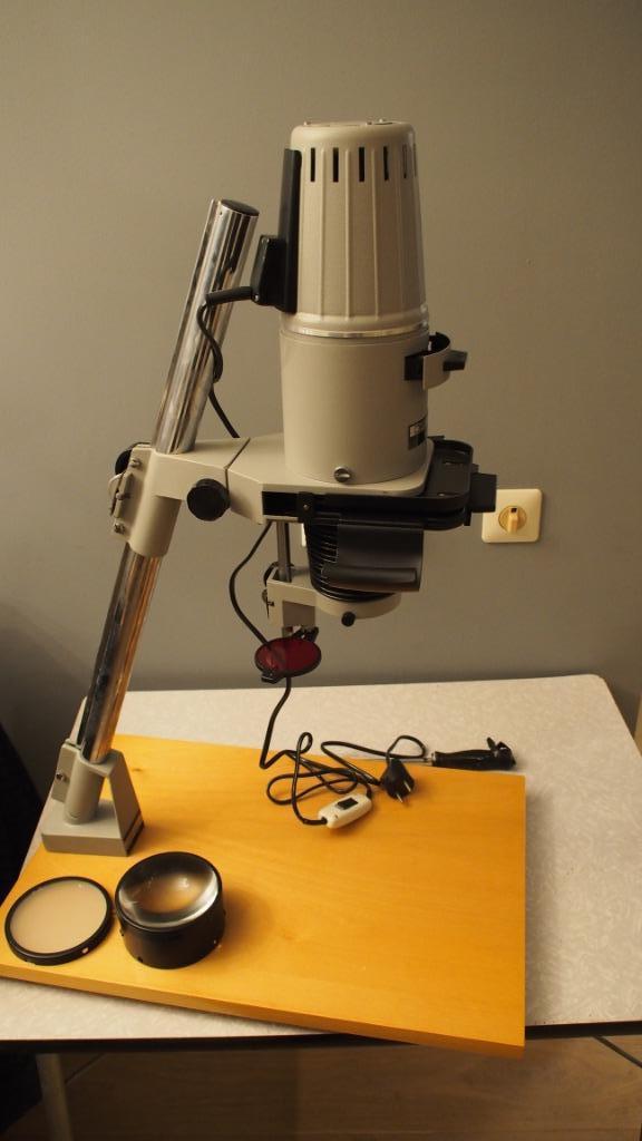 Meopta Opemus 4 vergroter inclusief lens en handleiding, Audio, Tv en Foto, Fotografie | Doka Toebehoren, Zo goed als nieuw, Complete dokaset