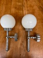 2 zware wand / badkamer lampen, Ophalen of Verzenden