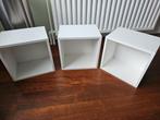 3x IKEA Eket wandkastje wit, Ophalen, Minder dan 50 cm, Zo goed als nieuw, Minder dan 100 cm