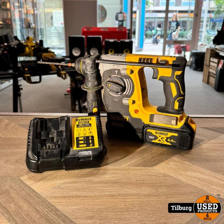 Dewalt DCH273 Combihamer | Incl Accu+Lader | Met garantie, Doe-het-zelf en Verbouw, Gereedschap | Boormachines, Zo goed als nieuw