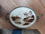 Mooi oud dienblad met mooie sierrand., Huis en Inrichting, Woonaccessoires | Dienbladen, Ophalen of Verzenden, Zo goed als nieuw