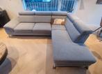 Montel Urban grijze hoekbank rechts + uitschuifbare zitting, Ophalen, Gebruikt, Stof, Modern