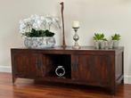 Salontafel/ dressoir, Huis en Inrichting, Kasten | Dressoirs, Ophalen, Gebruikt, Teakhout, Met deur(en)