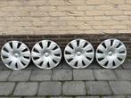 4 x 16” zilveren wieldoppen Opel in zeer goede staat, Auto diversen, Wieldoppen, Ophalen of Verzenden, Gebruikt