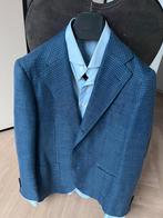 Suitsupply Colbert Blauw Houndstooth Maat 48, Ophalen of Verzenden, Zo goed als nieuw, Maat 48/50 (M), Blauw