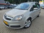 Opel Zafira 1.6 Enjoy 7 Persoons 2006. Airco/Electrische ram, Voorwielaandrijving, Stof, Zwart, 4 cilinders