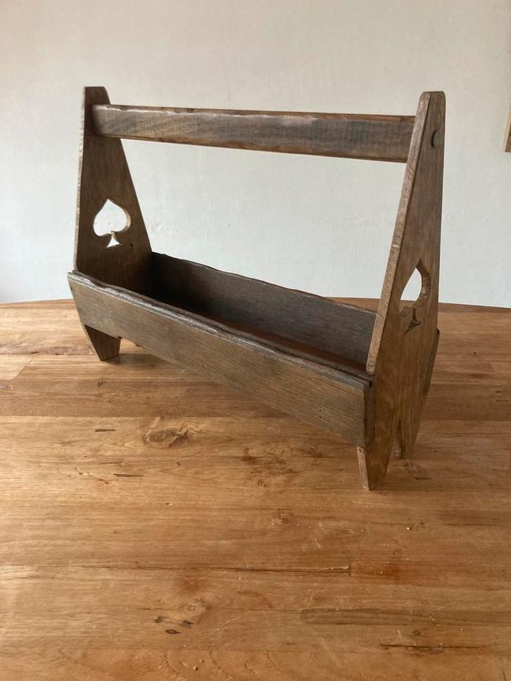 Mooie nieuw gemaakte centerpiece - oud eikenhout, Huis en Inrichting, Woonaccessoires | Overige, Nieuw, Ophalen of Verzenden