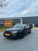 Audi A4 1.8 120KW Cabrio AUT 2007 Zwart, Auto's, Zwart, 4 cilinders, Cabriolet, 4 stoelen