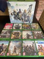 Console Xbox One 500GB + 12 Games, Xbox One, Ophalen of Verzenden, Met 1 controller, 500 GB