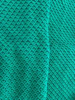 Groene Gehaakte Deken - Handgemaakt 130x130cm, Ophalen, Nieuw