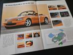 Brochure Mazda MX-5, Boeken, Auto's | Folders en Tijdschriften, Ophalen of Verzenden, Zo goed als nieuw, Mazda