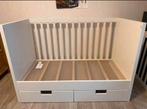 IKEA baby ledikant met laders en matras, Minder dan 70 cm, Minder dan 140 cm, Zo goed als nieuw, Ophalen