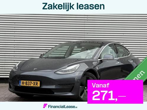 Tesla Model 3 Long Range AWD 75 kWh Panoramadak Trekhaak 18", Auto's, Tesla, Bedrijf, Lease, Financial lease, Model 3, ABS, Adaptive Cruise Control