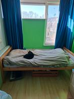 Houten bed 90x200 met lattenbodem, Ophalen, 90 cm, Eenpersoons, Overige maten