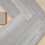 Circa 30 m2 gebruikte visgraat laminaat Douwes Dekker., Huis en Inrichting, Stoffering | Vloerbedekking, Ophalen, Hippocrateslaan 8, 5644 DV Eindhoven