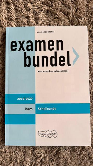 Examenbundel - havo Scheikunde 2019/2020 beschikbaar voor biedingen